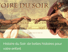 Tablet Screenshot of lhistoiredusoir.com